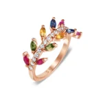 14K纯金节日精神戒指