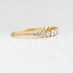 18k Gold Lab-Grown Diamond Constancy Band - Image 8