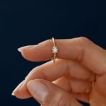 Petals Fall Ring 14 Karat Gold Ring For Women - Image 3