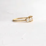 14k Gold Lab-Grown Diamond Prelude Band - Image 7