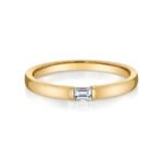 Single Natural Diamond Band