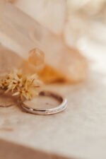 Baguette and Round Natural Diamond Milgrain Channel Set Band - Image 4