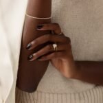 Stargaze Ring, Oval Cut Diamond Moissanite Engagement Ring 18karat Gold Ring - 图片 5