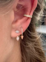 Phoebe Natural Diamond Earrings - Image 6