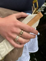 Diamond Star Signet Ring - 图片 3