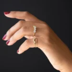 14k Gold Lab-Grown Diamond Prelude Band - Image 3
