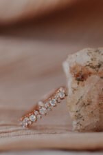 14k Wedding Gold Ring ,Engagement Promise Ring ,Bridesmaid Gift, Solid Gold Ring - Image 4