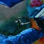 14K Solid Gold Emerald Marquise Ring - Image 3