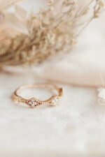 Migraine Kite Shape Natural Diamond Cluster Band - 图片 5