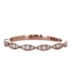 Samantha Gold And Natural Diamond Ring - 图片 2