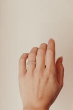 Alternating Baguette and Double Round Diamond Band - Image 7