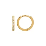 Ines Natural Diamond Eternity Huggies - 图片 2