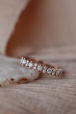 14k Wedding Gold Ring ,Engagement Promise Ring ,Bridesmaid Gift, Solid Gold Ring