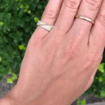 Pave Natural Diamond Bold Wrap Ring - 图片 3