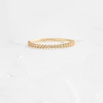 14k Solid Gold Petite Many Moons Band
