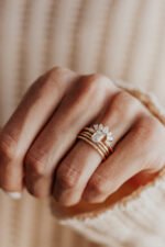 Emerald Cut Double Prong Lab-Grown Diamond Solitaire Ring - Image 8