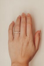 Alternating Baguette and Double Round Diamond Band - Image 2