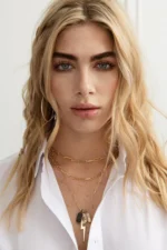 Nicola Natural Diamond Hoops - Image 2