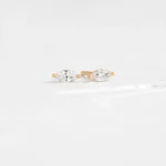 Inkling Studs in Marquise Diamond