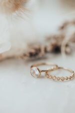 18K Solid Gold Lab-Grown Diamond Round Bezel Set Solitaire Ring - Image 6