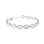 Diamond Equestrian Link Bracelet - Image 4