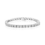 Gold Lab Grown diamond Tennis Bracelet , lab grown diamond bracelet