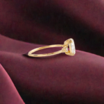 14k Gold 2.1ct Solitaire Oval Cut Moissanite Diamond Engagement Ring - 图片 5