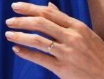 14K Solid Gold Marquise Leaf Wedding Ring Marquise Diamond Floral Ring for Women