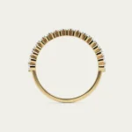 Twisted Pear Cut Natural Diamond Engagement Ring / 1.5 CT Pear Promise Ring - Image 10