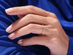 Half-Eternity Round and Marquise Cut Natural Diamond Wedding Band Diamond Matching Ring - 图片 2