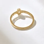 Natural Diamond Snake Ring | Unique Serpent Ring 18K Solid Gold | Wrap Around Animal Ring - 图片 7