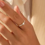 Natural Diamond Snake Ring | Unique Serpent Ring 18K Solid Gold | Wrap Around Animal Ring - 图片 3