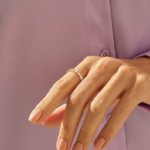 Ring | Unique Marriage Ring Women | 0.88ctw Round Natural Diamond Ring