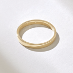 5 Stone cDiamond Band | 14k Solid Gold Marriage Ring for Women| Pave Classic Ring - Image 7