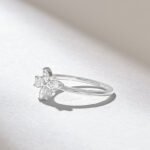 Elegant 14k Flower Promise Ring: A Timeless Symbol of Love and Commitment - Image 6