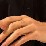天然钻石优质结戒指 | 14k 纯金女士爱情结戒指 | 独特戒指