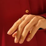 Pave Knife Edge Crown Ring | Unique Wavy Ring Enhancer Women| Cute Matching Ring