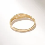 Tiny Star Signet Ring | 18K Solid Gold Pinky Ring | Pave Star Celestial Ring - Image 7