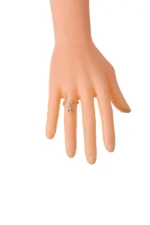 18K Solid Gold Snake Ring - 图片 4