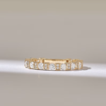 Ring | Unique Marriage Ring Women | 0.88ctw Round Natural Diamond Ring - Image 2