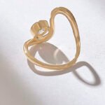 1ct Oval Solitaire Natural Diamond Ring: 18K Solid Gold Unique Engagement Statement - 图片 7