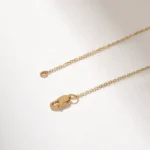 14k Gold Black Natural Diamond Starburst Necklace: Unique North Star Pendant - Image 5