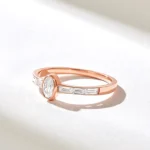 Natural Diamond Snake Ring | Unique Serpent Ring 18K Solid Gold | Wrap Around Animal Ring - 图片 5