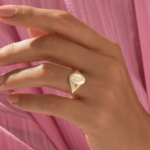 5 Diamond Thick Ring - 图片 3